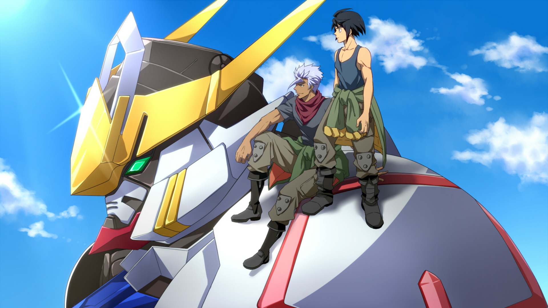 Mobile Suit Gundam Iron Blooded Orphans HD Wallpaper Background