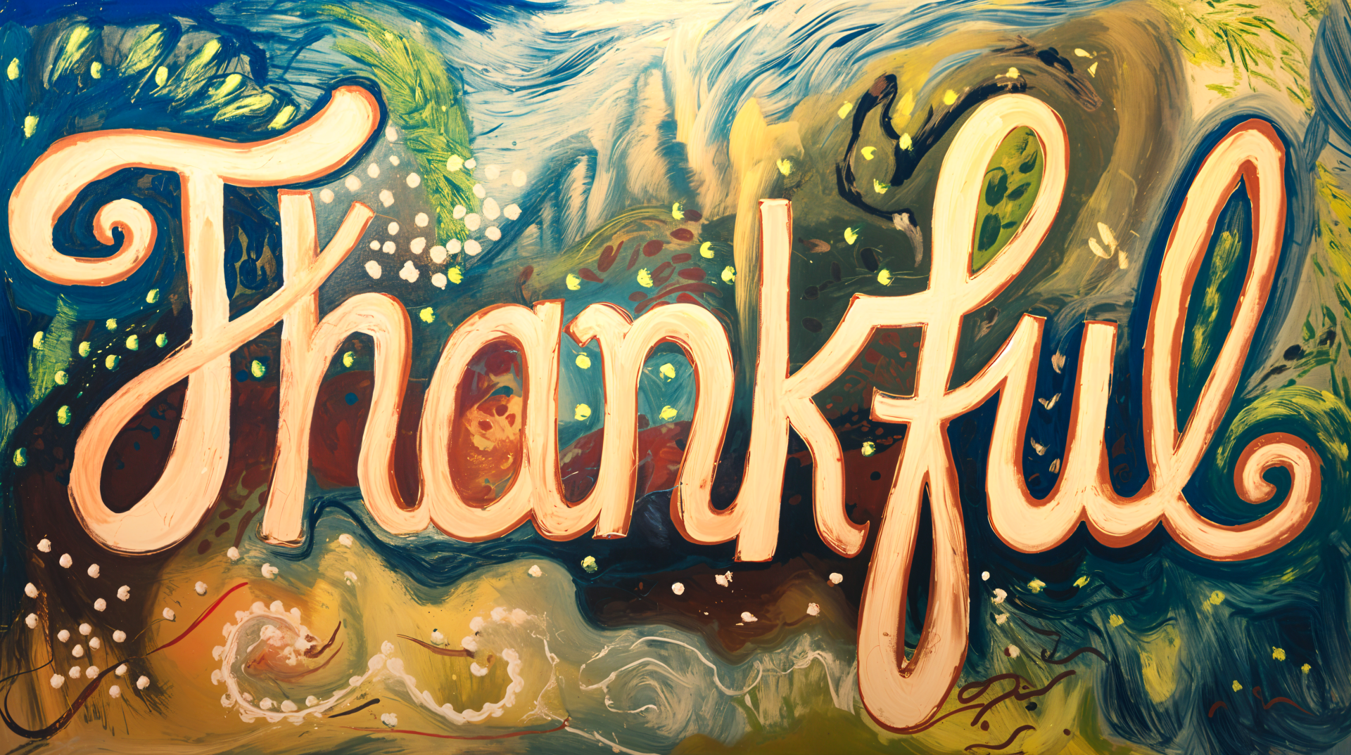 Thankful A Vibrant 4K Ultra HD Wallpaper Celebration By QuantumCurator