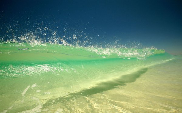 Earth - wave Wallpapers and Backgrounds