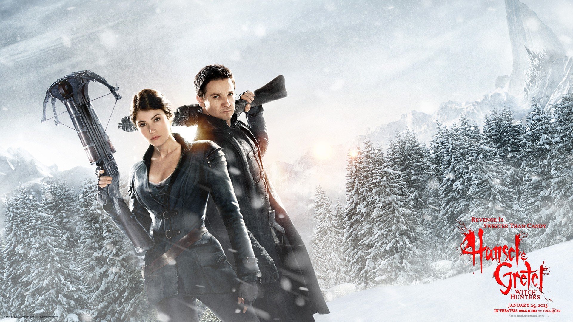 Hansel And Gretel Witch Hunters Wallpapers Movies Wallpapers Hot My Xxx Hot Girl