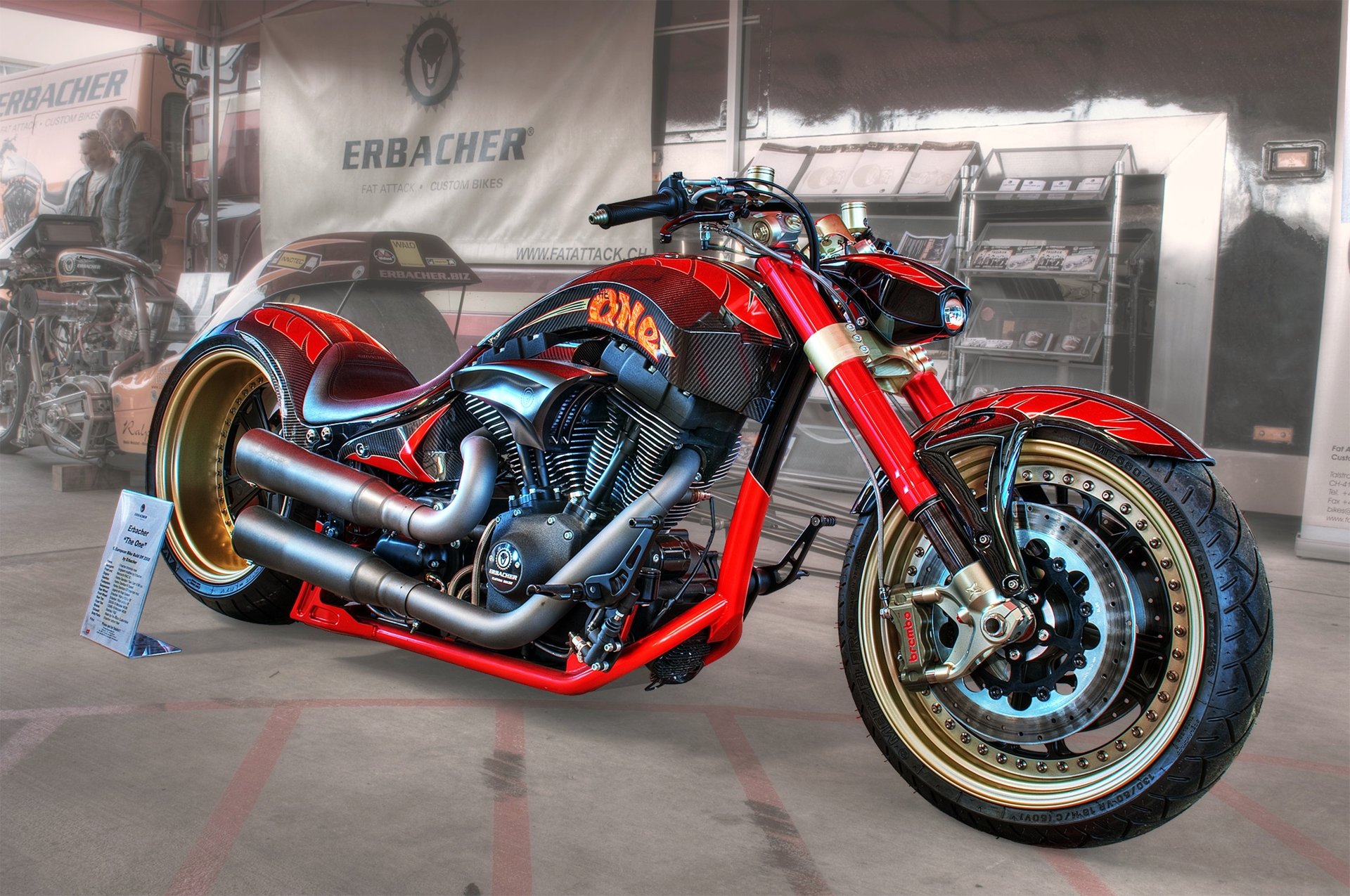 Harley Davidson Erbacher The One K Ultra Hd Wallpaper