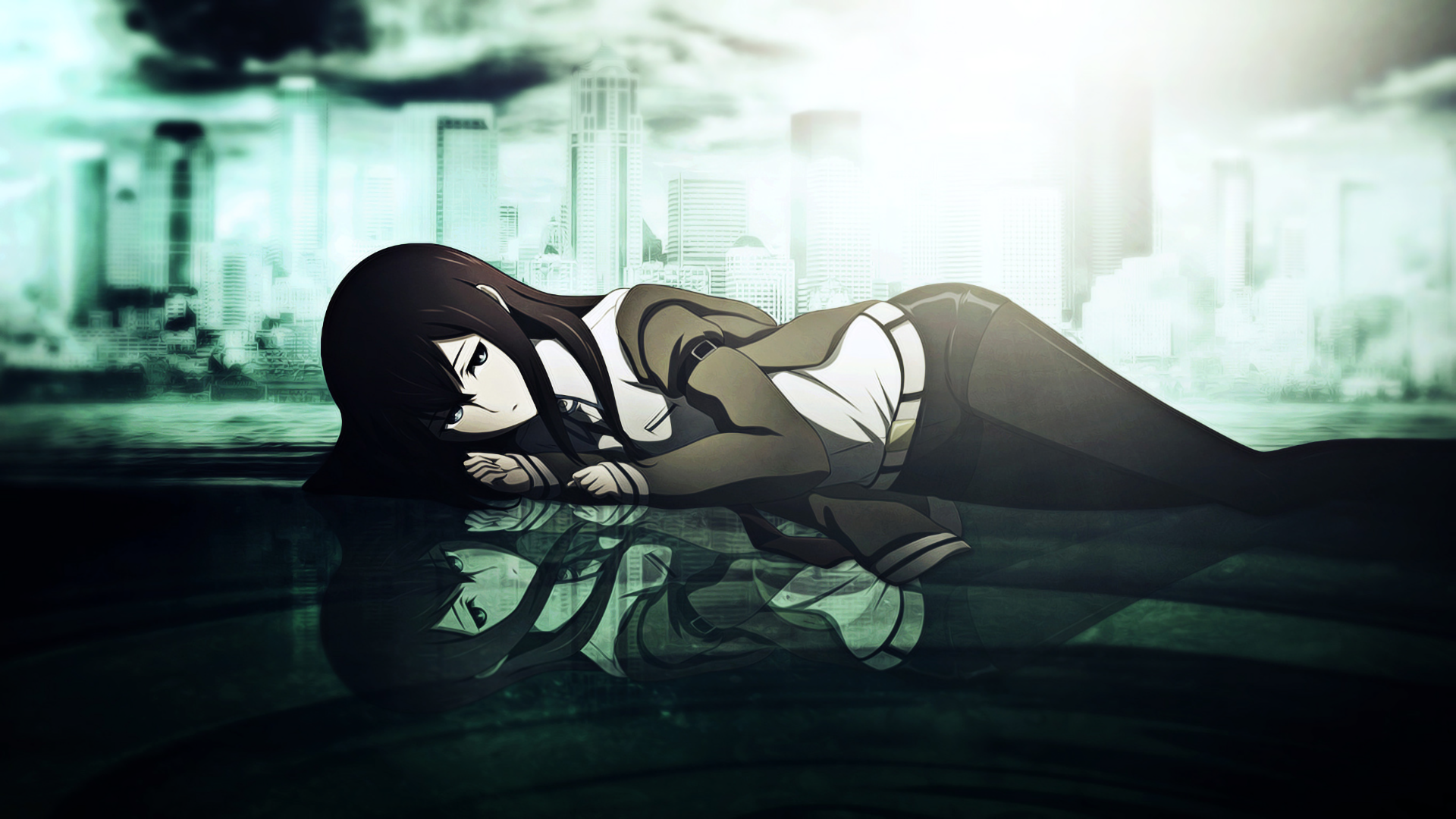 Kurisu Makise Hd Wallpaper Steins Gate Serenity