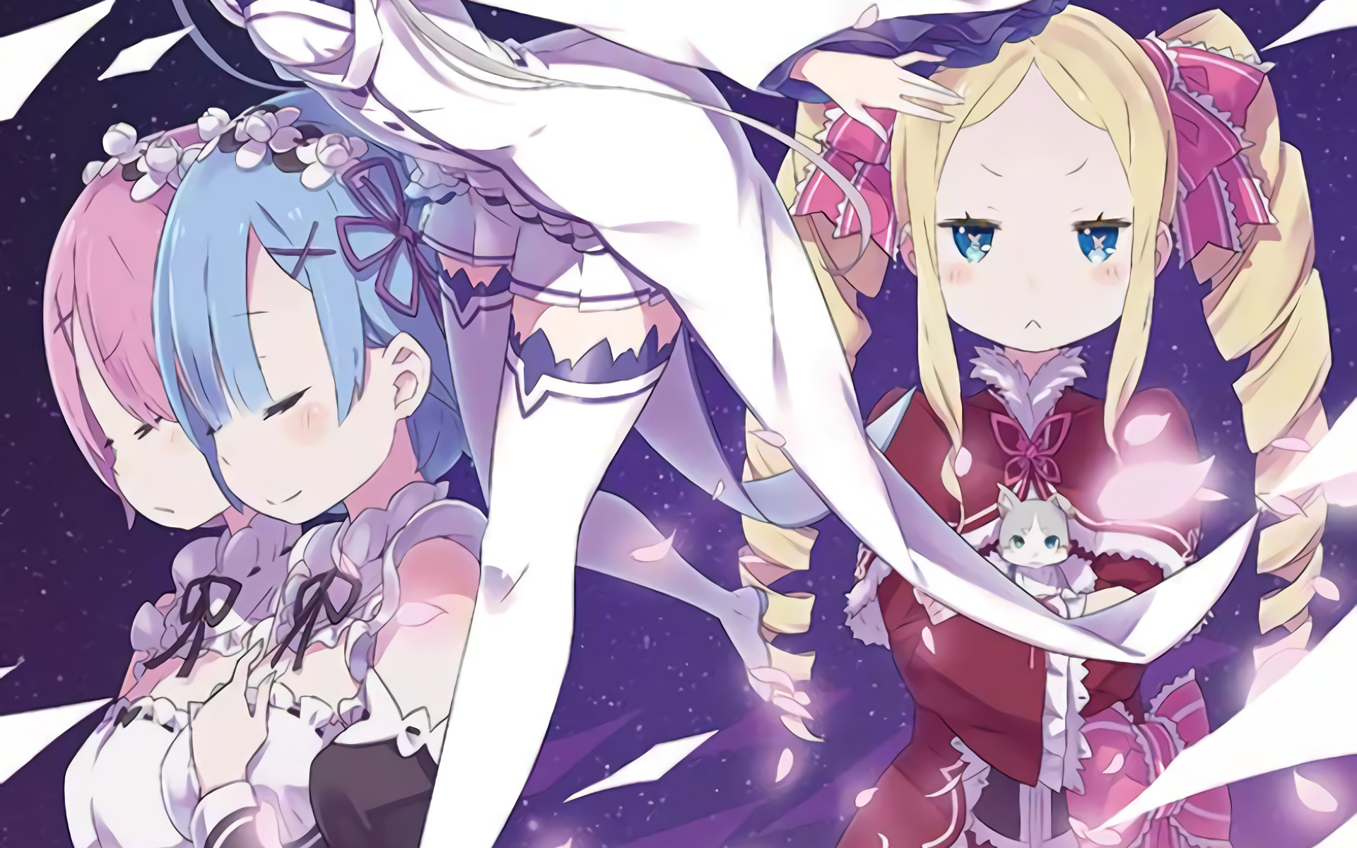 Anime Re Zero Starting Life In Another World Hd Wallpaper