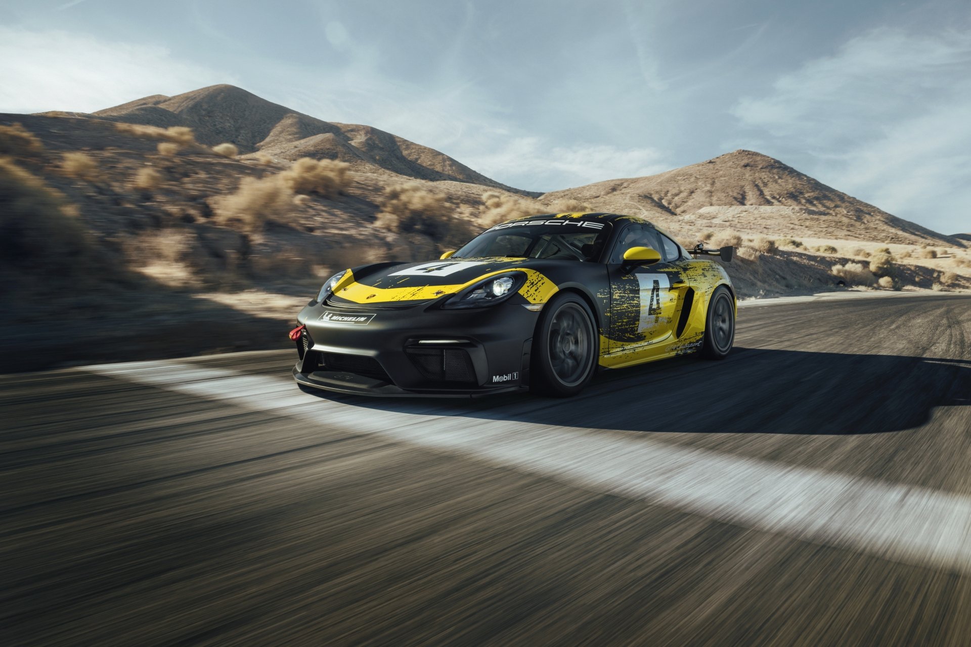 Porsche Cayman GT4 4k Ultra Fond d écran HD Arrière Plan 4096x2731