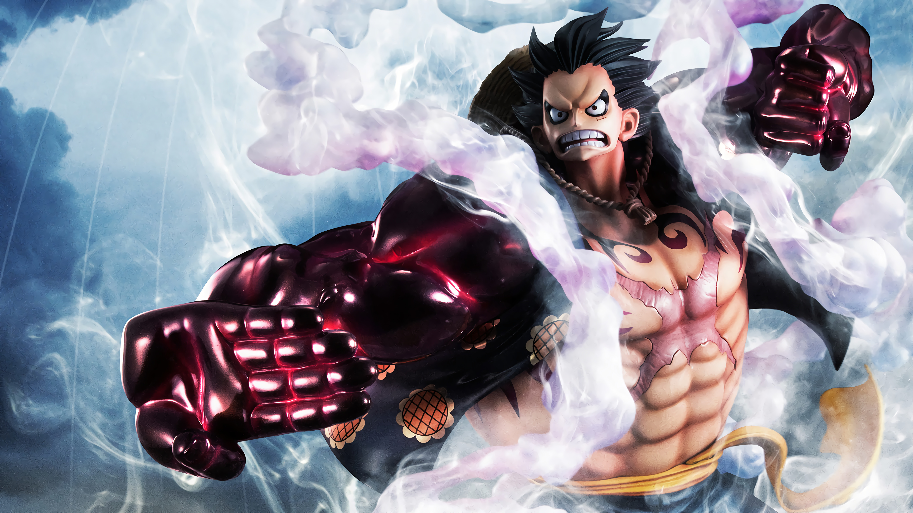 Bàn chơi game One Piece Gear 4th sẽ khiến bạn trở nên cuồng nhiệt hơn bao giờ hết với trò chơi yêu thích mà bạn mong muốn. Hãy cùng trải nghiệm chế độ Gear 4th theo phong cách của Luffy và cảm nhận cùng băng Mũ Rơm trên hành trình.