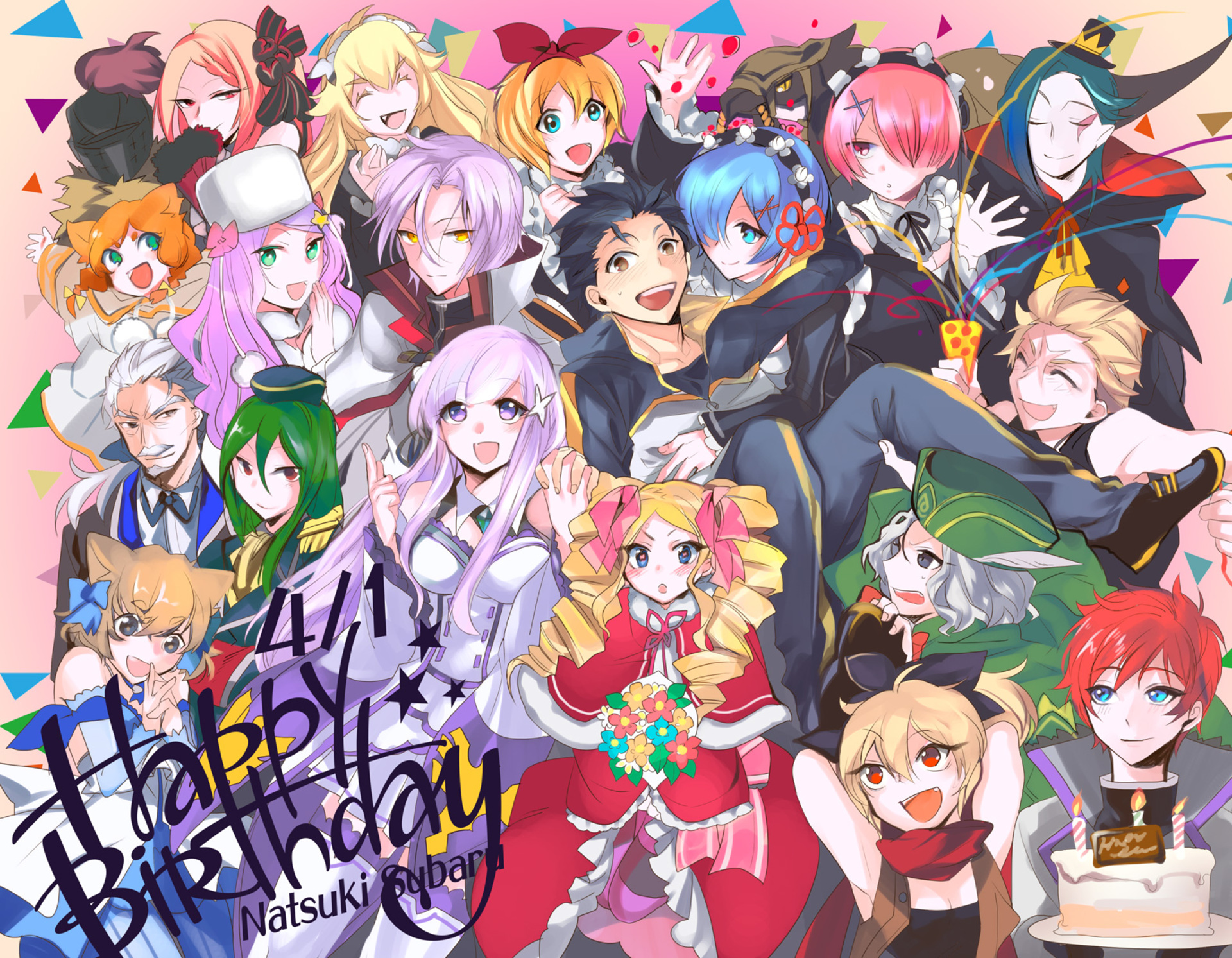 Anime Re:ZERO -Starting Life in Another World- HD Wallpaper | Background Image