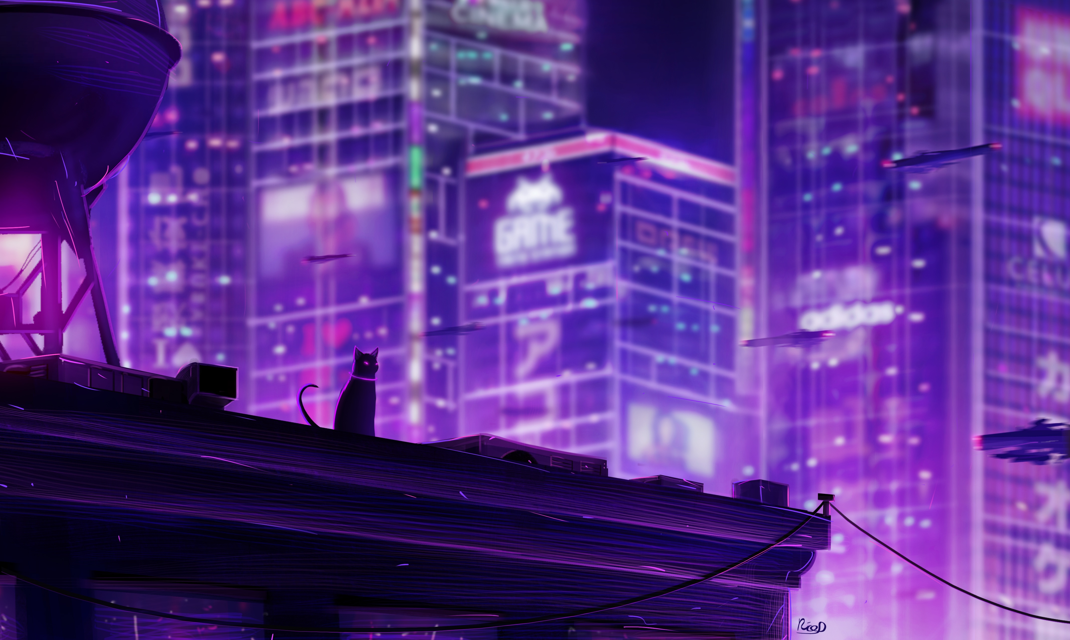 Neo Tokyo 4k Ultra HD Wallpaper | Background Image ...
