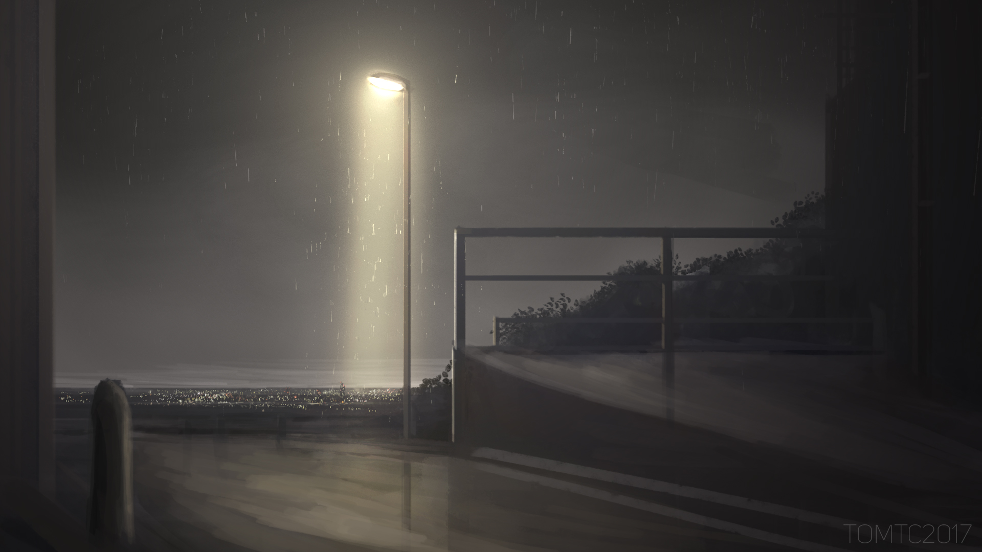 Lonely Street Light by Tommy Chandra