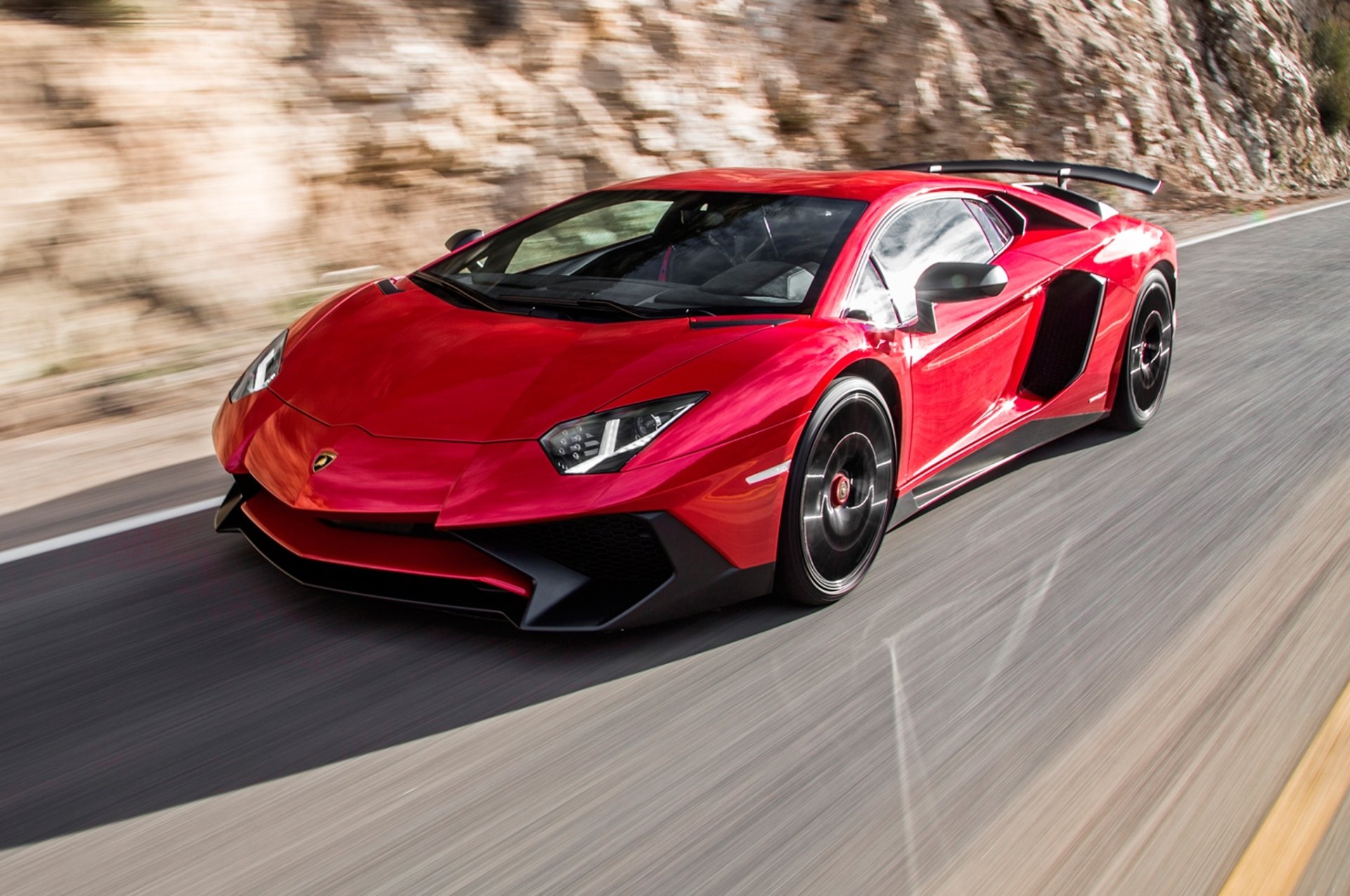 Download Supercar Car Lamborghini Vehicle Lamborghini Aventador SV HD Wallpaper