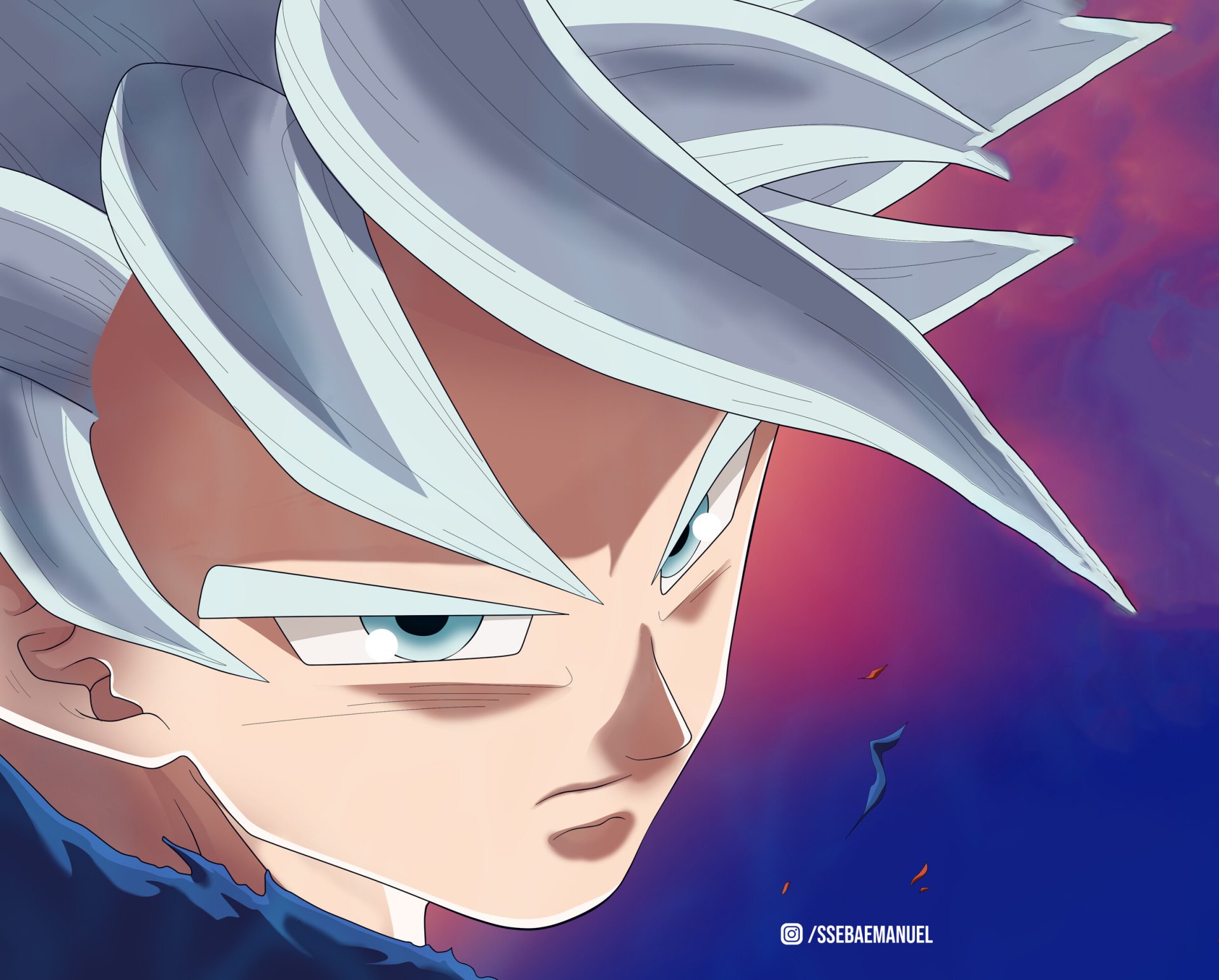 Download Ultra Instinct (Dragon Ball) Goku Anime Dragon Ball Super HD Wallpaper by Sebastián Alarcón