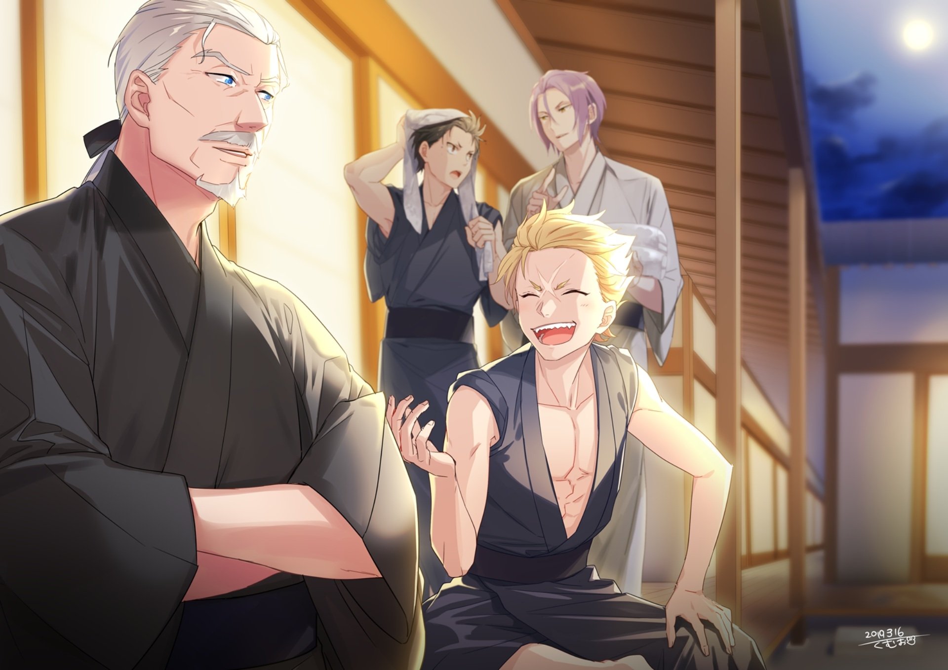 Download Garfiel Tinsel Julius Juukulius Subaru Natsuki Wilhelm Van Astrea Anime Re:Zero - Starting Life In Another World HD Wallpaper