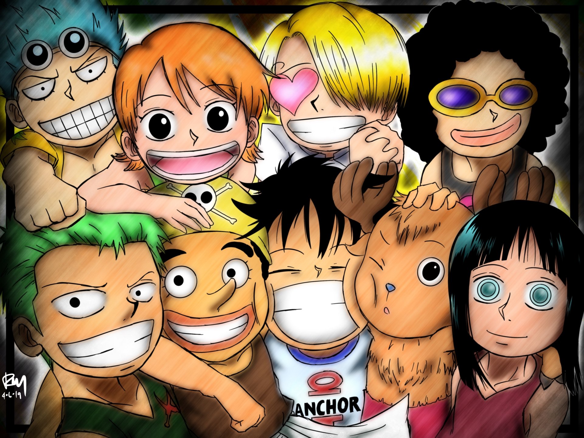 Straw Hat One Piece 4k Photo - IMAGESEE