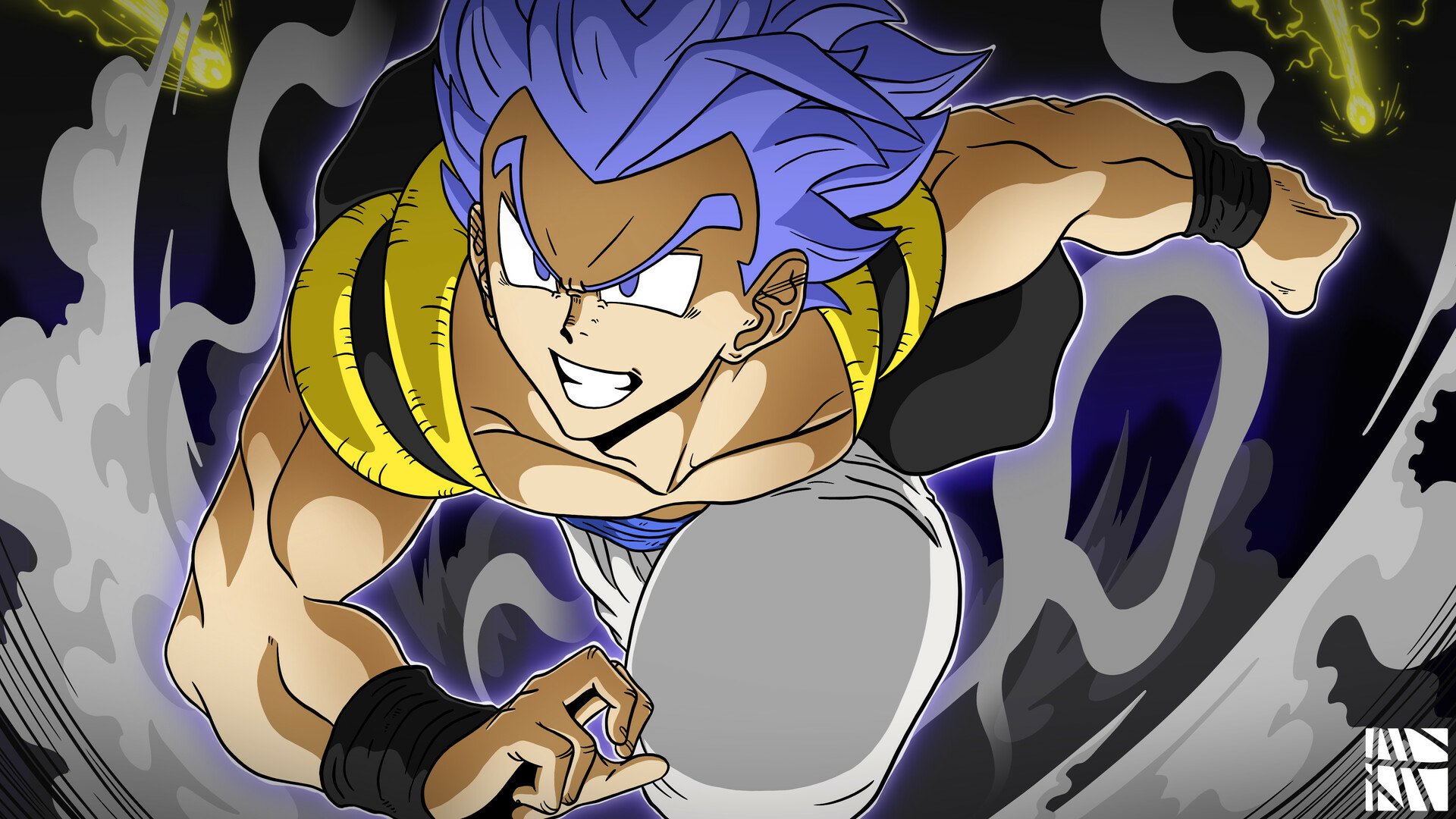 Download Gogeta (Dragon Ball) Anime Dragon Ball Super: Broly HD Wallpaper by Alejandro Pupo