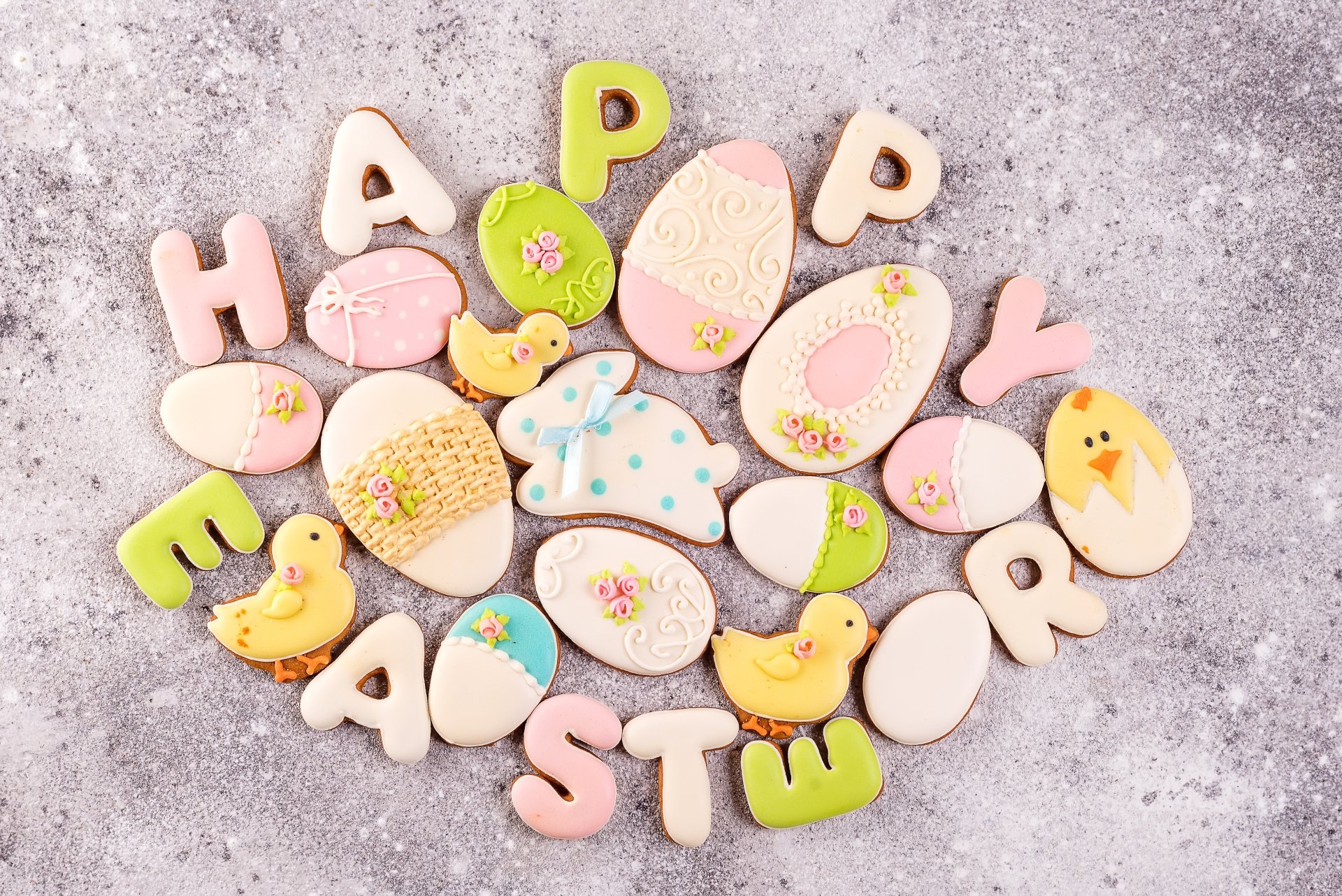 Download Cookie Happy Easter Holiday Easter 4k Ultra HD Wallpaper