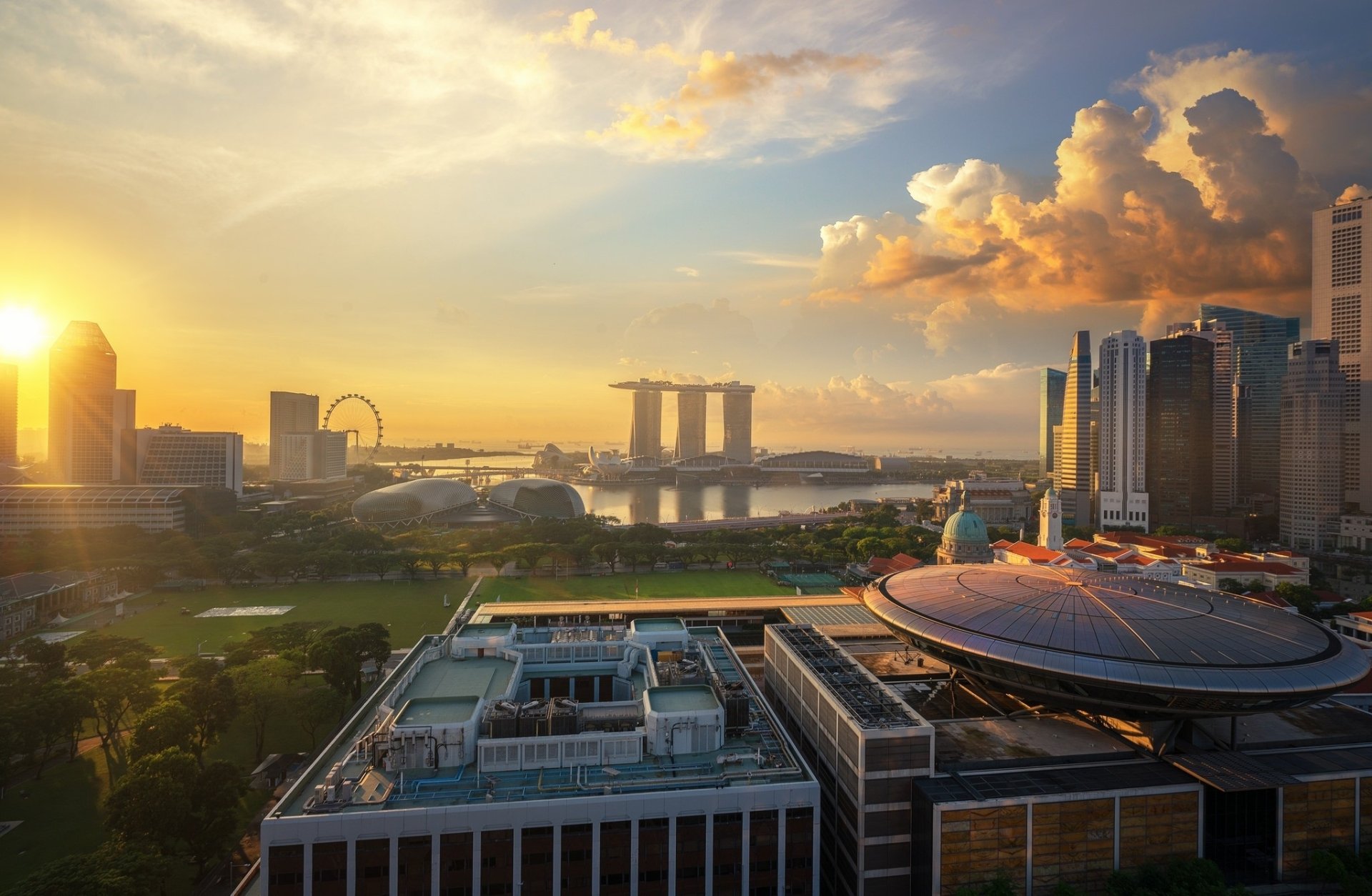 Download Man Made Singapore HD Wallpaper