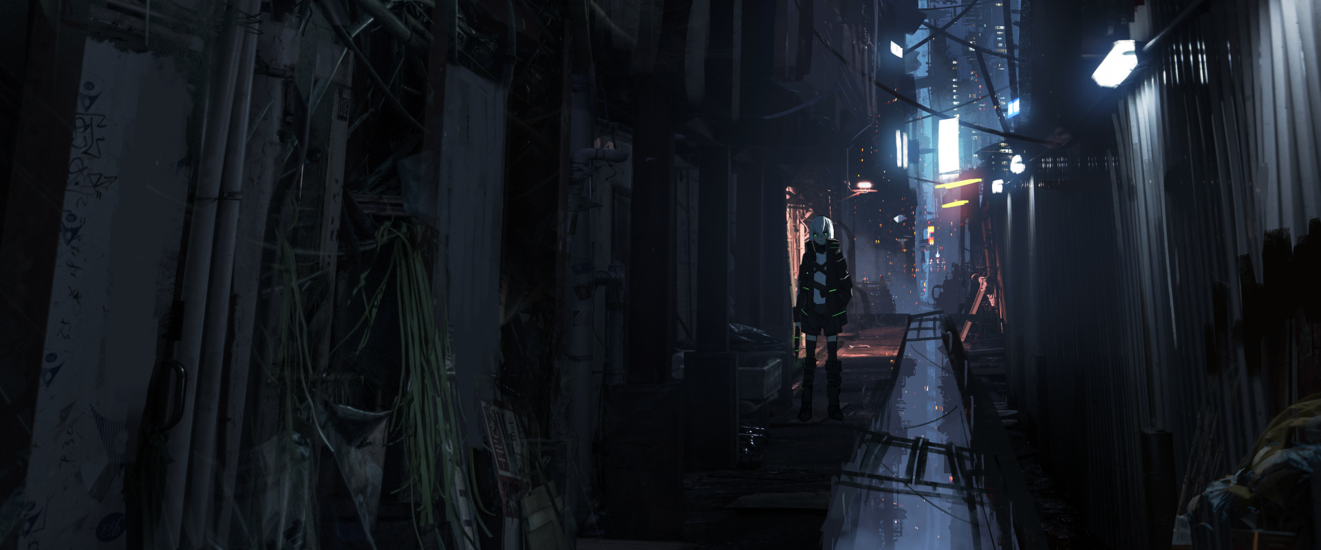 Download Night Anime Original Anime Night 4k Ultra HD Wallpaper by あすてろid