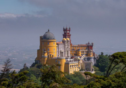 man made Pena Palace HD Desktop Wallpaper | Background Image