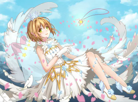 Sakura Kinomoto Anime Cardcaptor Sakura HD Desktop Wallpaper | Background Image