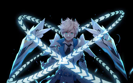 Chung (Elsword) Tactical Trooper video game Elsword HD Desktop Wallpaper | Background Image