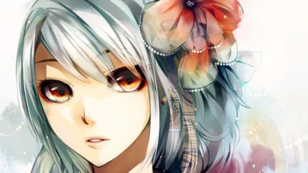 Anime girl anime girl HD Desktop Wallpaper | Background Image