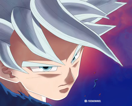  Goku Ultra Instinct by Sebastián Alarcón