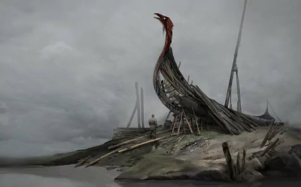  Life is Feudal concept art by Tatiana Tyukina