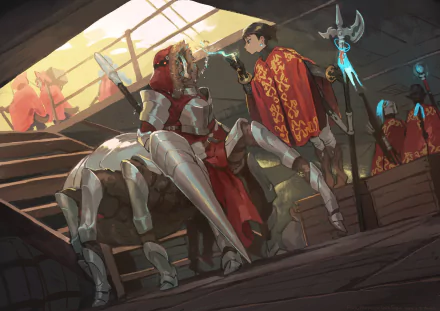 robot Anime Pixiv Fantasia Last Saga HD Desktop Wallpaper | Background Image