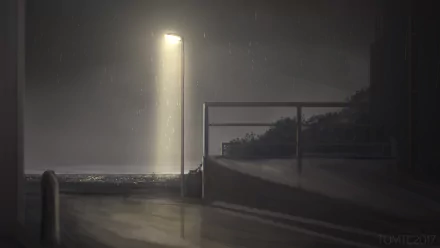  Lonely Street Light by Tommy Chandra