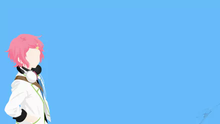 minimalist Koito Minase Anime Myriad Colors Phantom World minimalist anime HD Desktop Wallpaper | Background Image