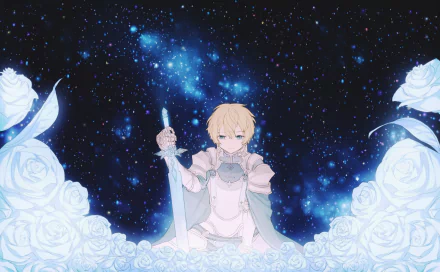 Blue Rose Sword (Sword Art Online) Eugeo (Sword Art Online) Anime Sword Art Online: Alicization HD Desktop Wallpaper | Background Image