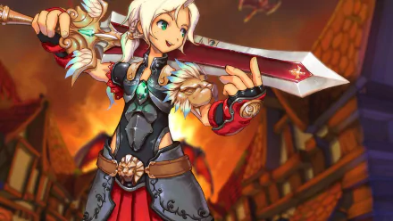 video game Dragon Saga HD Desktop Wallpaper | Background Image