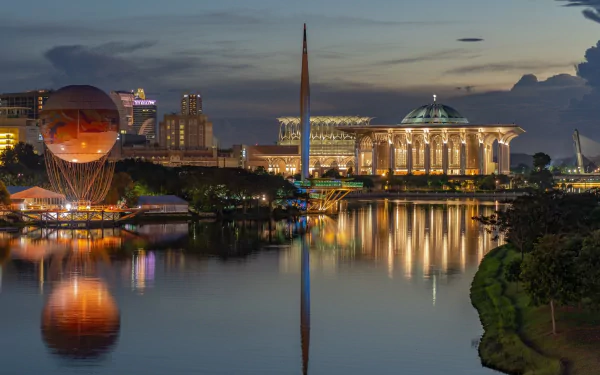 man made Putrajaya HD Desktop Wallpaper | Background Image