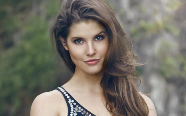 brown eyes American actress Celebrity Amanda Cerny HD Desktop Wallpaper | Background Image