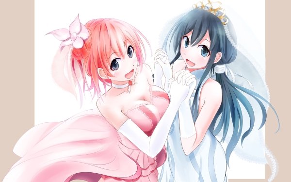 Anime My Teen Romantic Comedy SNAFU Yui Yuigahama Yukino Yukinoshita HD Wallpaper | Background Image