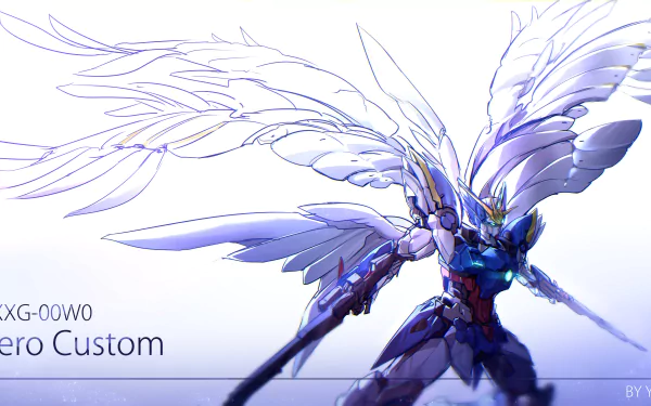 Anime Mobile Suit Gundam Wing HD Desktop Wallpaper | Background Image