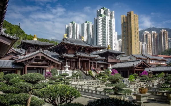 man made Hong Kong HD Desktop Wallpaper | Background Image