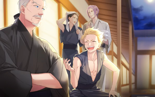 Garfiel Tinsel Julius Juukulius Subaru Natsuki Wilhelm van Astrea Anime Re:Zero - Starting Life in Another World HD Desktop Wallpaper | Background Image