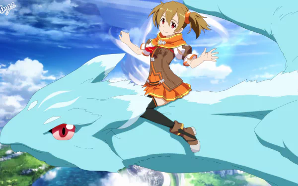  Silica riding an adult Pina