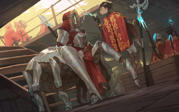 robot Anime Pixiv Fantasia Last Saga HD Desktop Wallpaper | Background Image