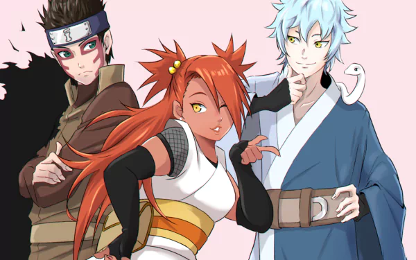 Shinki (Naruto) Mitsuki (Naruto) Chōchō Akimichi Anime Boruto HD Desktop Wallpaper | Background Image