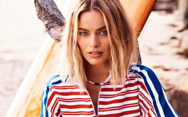 blonde Celebrity Margot Robbie HD Desktop Wallpaper | Background Image