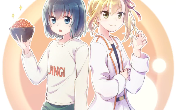 Anzu (Hinamatsuri) Hina (Hinamatsuri) Anime Hinamatsuri HD Desktop Wallpaper | Background Image