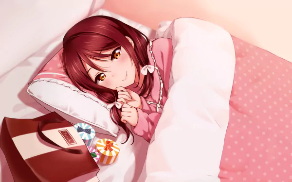 Riko Sakurauchi Anime Love Live! Sunshine!! HD Desktop Wallpaper | Background Image