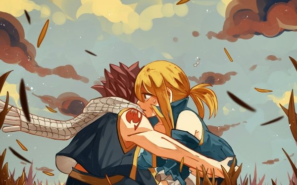 Anime Fairy Tail Natsu Dragneel Lucy Heartfilia HD Wallpaper | Background Image