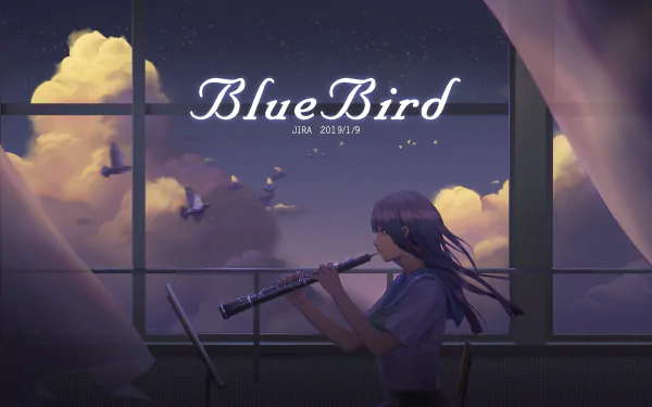 Mizore Yoroizuka Anime Sound! Euphonium HD Desktop Wallpaper | Background Image