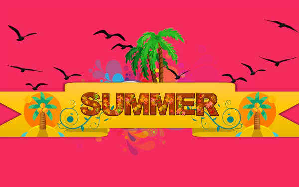 artistic summer HD Desktop Wallpaper | Background Image