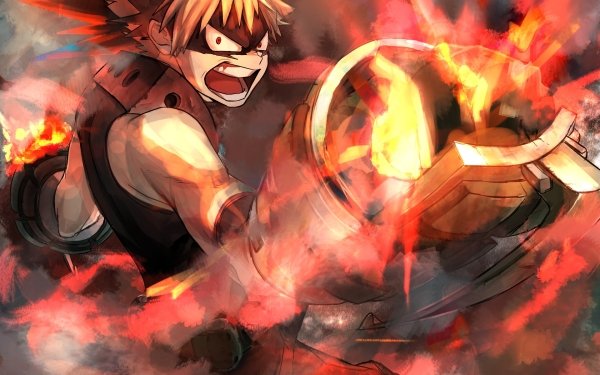 Anime My Hero Academia Katsuki Bakugou HD Wallpaper | Background Image