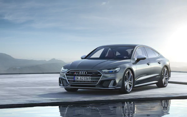 silver car car Audi vehicle Audi S7 HD Desktop Wallpaper | Background Image
