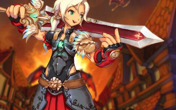 video game Dragon Saga HD Desktop Wallpaper | Background Image