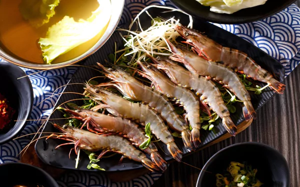 food shrimp HD Desktop Wallpaper | Background Image